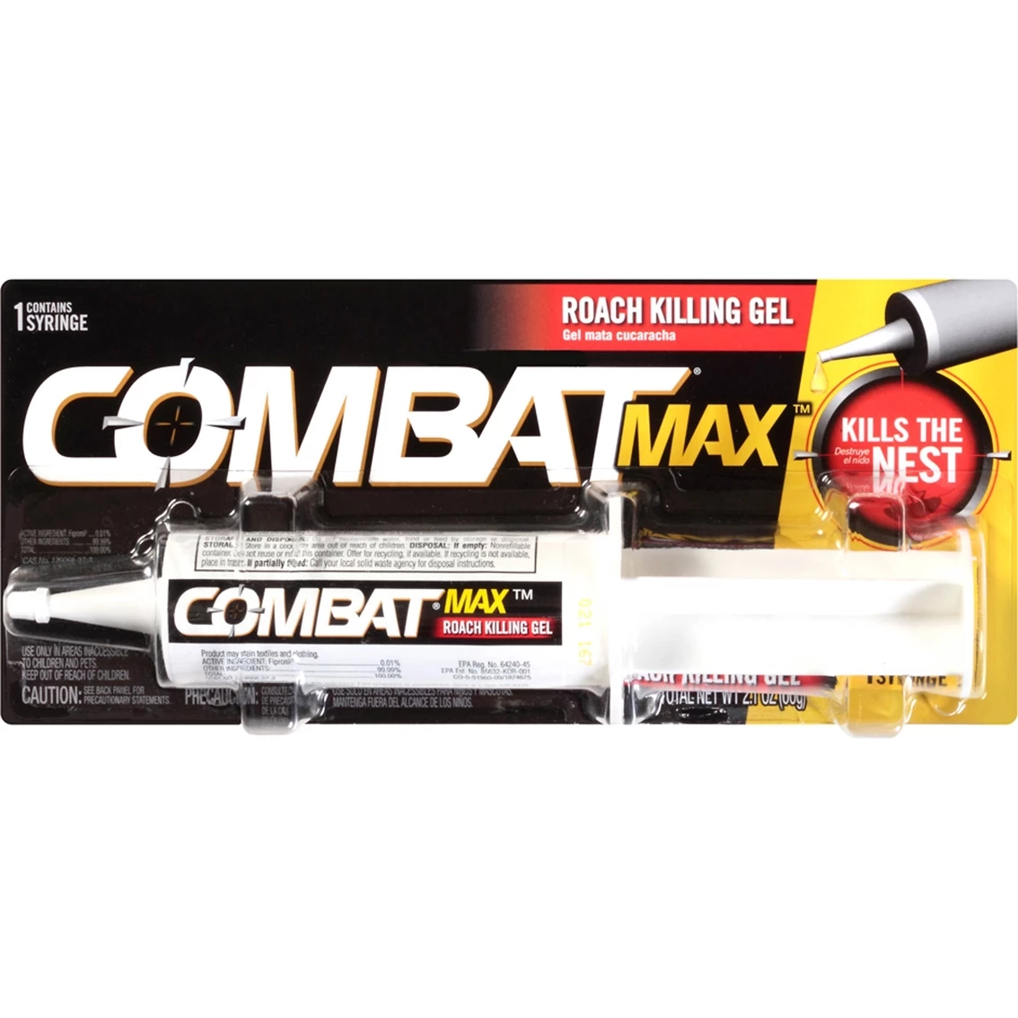 Cheapest ???? Combat Max Roach Killing Gel 1 Syringe, 2.1 Oz. ❤️ 1 Cheapest ???? Combat Max Roach Killing Gel 1 Syringe, 2.1 Oz. ❤️