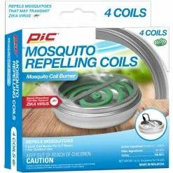 Best Pirce ✔️ Pic Mosquito Repelling Coils With Metal Burner And Carabiner 4 Pk. ⭐