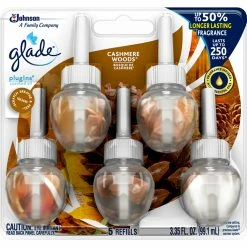 Coupon ???? Glade Plugins Cashmere Woods Scented Oil Refills 5 Ct. ⌛