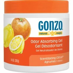 Cheapest ???? Gonzo Natural Magic Odor Absorbing Gel, Scintillating Citrus 14 Oz. ????