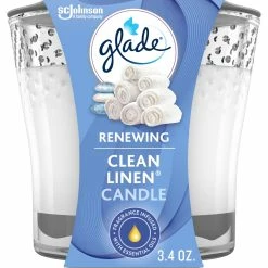 Cheapest ???? Glade Clean Linen Candle ????