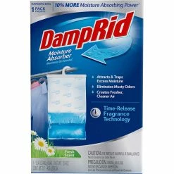 Flash Sale ❤️ DampRid Powder Fresh Scent 15.4 Oz. Moisture Absorber Hanging Bag Single Pk. ❤️