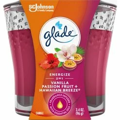 Cheap ⌛ Glade Vanilla Passion Fruit And Hawaiian Breeze 2 In 1 Candle ????