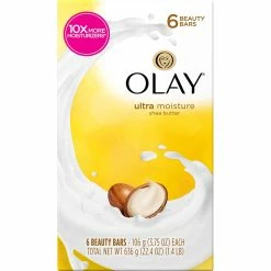Hot Sale ???? Olay Ultra Moisture Shea Butter Beauty Bar Soap, 6 Bars ⭐
